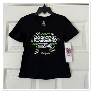NFL Seattle Seahawks Girls V-Neck T-Shirt